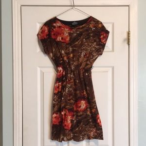 Angie Floral Camo Tunic small